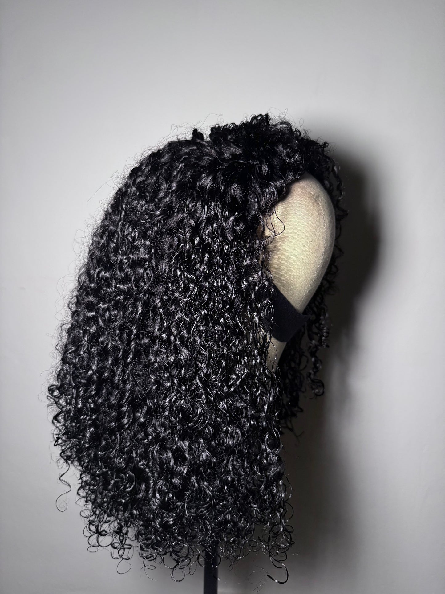 Halo Curl Half Wig