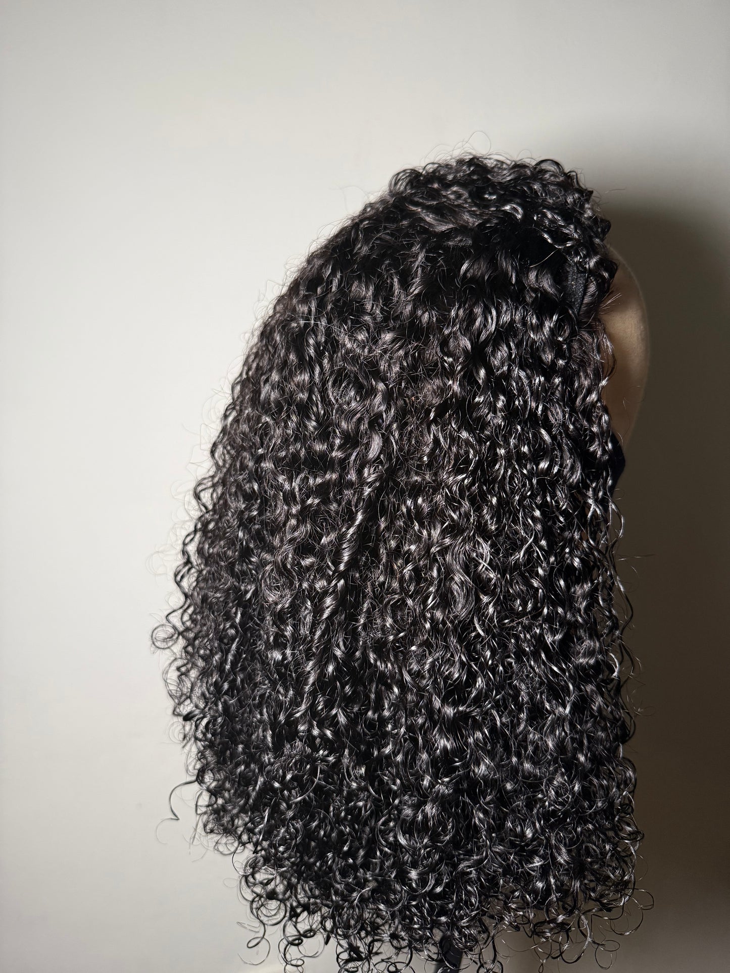 Halo Curl Half Wig
