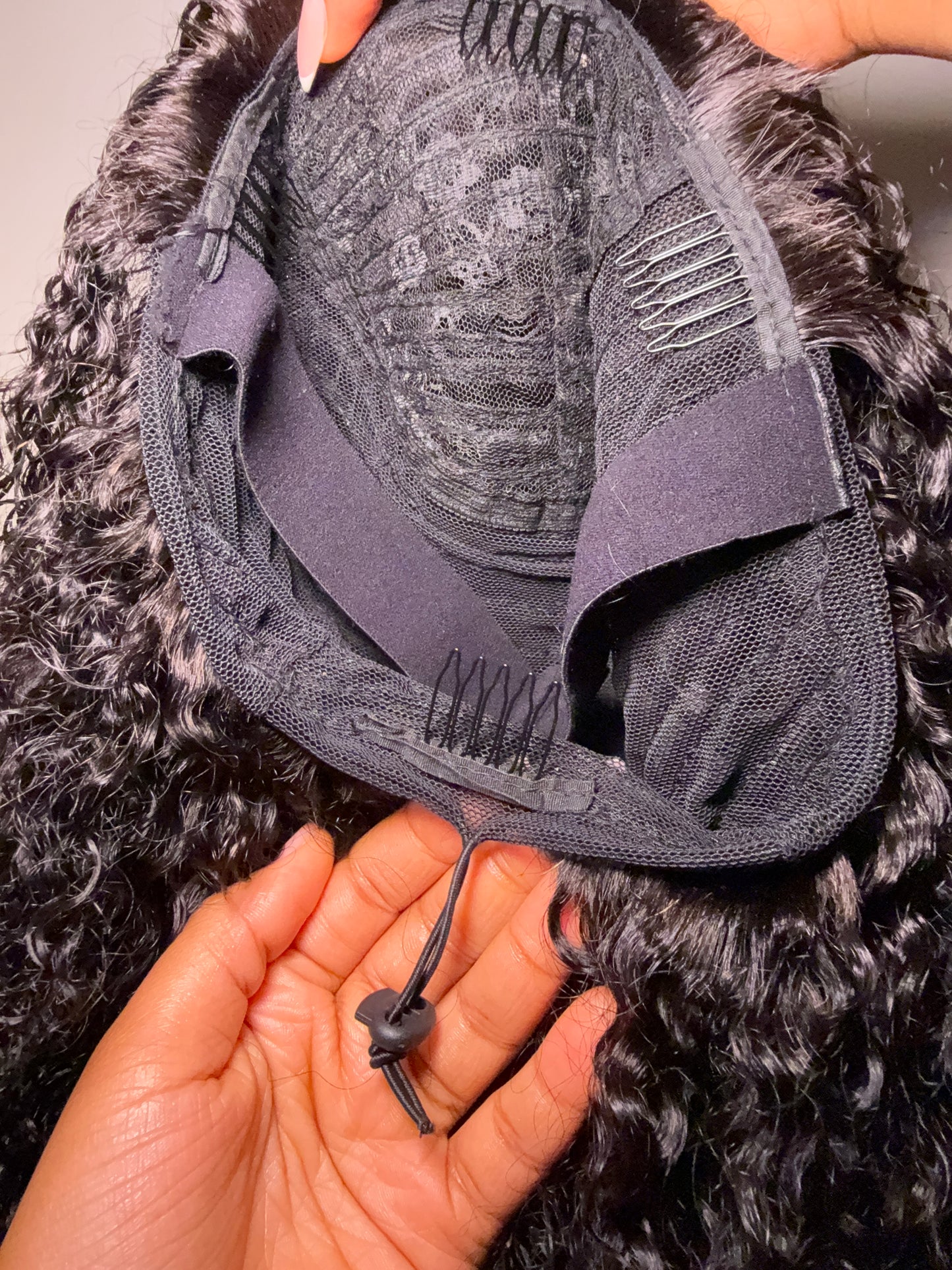 Halo Curl Half Wig